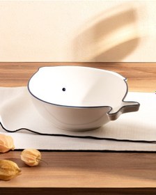 Resim Madame Coco Marine 25 Cm Salata Kasesi Td - Marıne - 02 Salata Kasesi-mavi/beyaz 