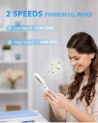 Resim Küçük Usb Elektrikli Vantilatör İç Mekan, Dış Mekan, Seyahat İçin Çok Renkli,m 