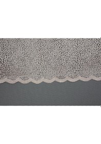 Resim Mikro Model Kum Beji Renk Pileli Fon Perde 75x260 Cm Antrasit 