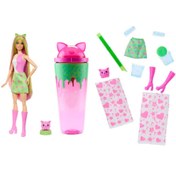 Resim Barbie Pop Reveal Milkshake Serisi - Pembe Kedi JCN87 