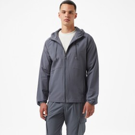 Resim Under Armour Stretch Woven Erkek Gri Rüzgarlık 