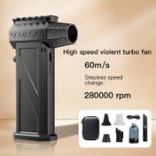 Resim Her Şeyi Yapan Temizlik Ustası Güçlü. Yüksek Hızlı Şiddetli Turbo Fan, Yüksek Güçlü Araç Monteli Toz Üfleyici, Taşınabilir Şiddetli Kamp Fanı, Elde Taşınabilir Açık Hava/Pc Tozları/Kuruç, Soğutma Fanı Taşınabilir En İyi Tatil Doğum Günü Hediyesi 