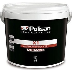 Resim Polisan X1 Amerikan Panel Kapı Boyası 1770 Açık Kahve 2,5 L 