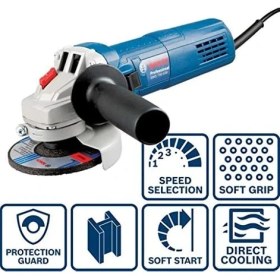 Resim Nisar Store Professional Gws 750 S Avuç Taşlama Makinesi-Devir Ayarlı (750 W, Disk Çapı: 115 Mm, 2.800-11.000 Dev/dak) 