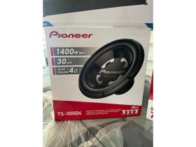Resim Pioneer Ses Sistemi Komple Profesyonel Tam Set 2 Takım 750W Hoparlör 1400W Çift Bobin Subwofer 5 Kanal Amfi Kablo 