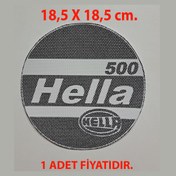 Resim pozantiaksesuardunyasi TIR VE KAMYON KROM BORU SİS LAMBALARI İÇİN ÜRETİLEN DELİKLİ FOLYO YAPIŞTIRMA HELLA,SİM STİCKER 