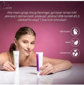 Resim Yaşlanma Karşıtı Yüz Kremi, Peptit Ve Retinol İçerir 