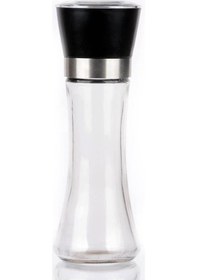 Resim Metal Kapaklı Cam Kahve Karabiber Tuz Değirmen Öğütücü 1 Adet 1 Adet 