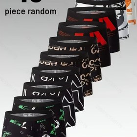 Resim 10 Adet Erkek Boxer Külot - Yumuşak Nefes Alabilir Günlük Kullanım, Şeffaf Olmayan Tam Kapsama, Çok Renkli (Siyah/Kırmızı/Gri) - Spor Salonu, Seyahat ve Günlük Kullanım İçin İdeal, Paket Fiyatlı, Modern İç Çamaşırları, Esnek Kumaş, Dikişsiz Tasarım, Seyahat Gereçleri, Çoklu Paket İç Giyim 