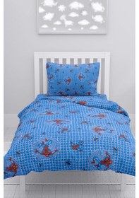 Resim Tek Kişilik Çocuk Nevresim Takımı Mini Örümcek Adam 