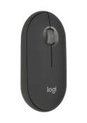 Resim Logıtech Pebble 2 M350s Kablosuz Bluetooth Sessiz Optik Mouse Siyah 910-007015 M350S 
