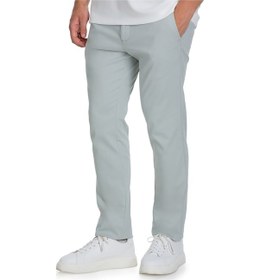Resim Hatemoğlu Gri Regular Fit Yandan Cepli Kanvas Pantolon 34598 Gri 