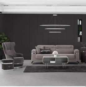 Resim Veyron 3+1 Salon&oturma Odası Koltuk Takımı - Antrasit 
