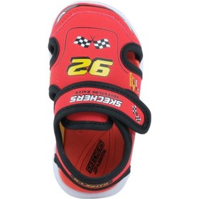 Resim Skechers Hypno Splash Bebek Kırmızı Işıklı Sandalet (400612N-RDBK) 