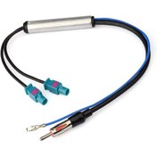 Resim Next Oto Vw Tekli Anten Dönüştürücü Güçlendirici Aparat Elektronik Tekli Anten Bmw Audi Uyumlu 