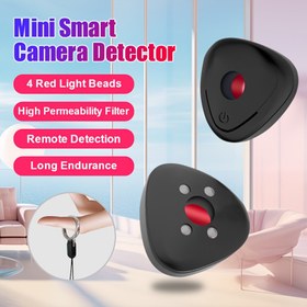 Resim Mini akıllı kamera dedektörü, Gizli Kamera Dedektörü, Kompakt ve taşınabilir, uzun bekleme süresi, Tip-C şarj portu, iki mod yasadışı kameraları etkili bir şekilde kilitlemek için seyahat, oteller, araba ve giyinme odaları için, kız arkadaşlar ve aile üyeleri için bir hediye 