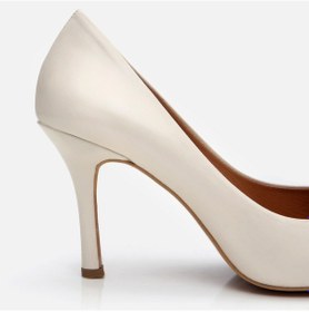 Resim Hotiç Hakiki Deri Ekru Kadın Stiletto 01ayh304180a400 Kemik-ecru Ekru 