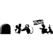 Resim Fare Deliği -2 Sticker 10 x 2 cm 
