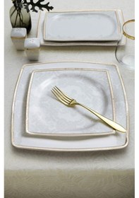 Resim Pierre Cardin 60 Parça 12 Kişilik Yemek Takımı Margie 