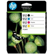 Resim HP 912 Set Kartuş 6ZC74AE 