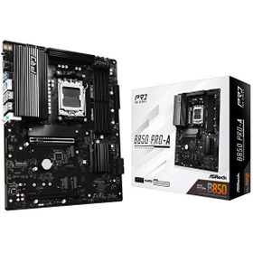 Resim Asrock B850 PRO-A 8000MHz(OC) DDR5 Soket AM5 M.2 USB 3.2 HDMI ATX Anakart B850 PRO-A 