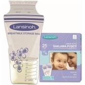 Resim Lansinoh Anne Sütü Saklama Poşeti 25 Adet 