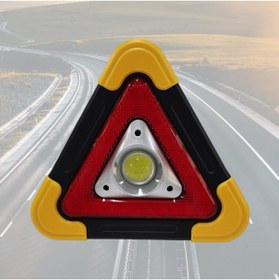 Resim 5DM Işıklı Ikaz Lambası Şarjlı Usb Kablolu Güneş Enerjili Çok Amaçlı Reflektör 