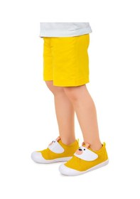 Resim Kiko Kids Winni Cırtlı Erkek Bebek İlk Adım Panduf Ayakkabı Sarı 