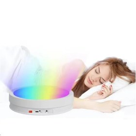 Resim Schulzz Ürün Çekimi Için Hız Ayarlı Kademeli Işıklı Sunum Standı 25 kg 