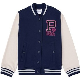 Resim U.S. Polo Assn. Kız Çocuk Lacivert Bomber Kolej Ceket 50298491-VR033 
