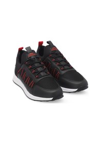 Resim Slazenger TITAN I Erkek Siyah / Kırmızı Günlük Spor Ayakkabısı 