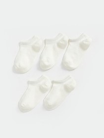Resim LC Waikiki Timeless Clothing & Zamansız Seçimler KlasikKız Bebek Patik Çorap 5'li 