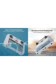 Resim AZT Puluz PU888H DJI Rc 2 RC2 Kumanda ile Uyumlu Silikon Koruma Kılıf Silicone Case Koruyucu 