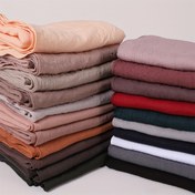 Resim Kadınlar için Düz Renkli Kırışmaz Arap Tarzı İslami Eşarp - Yumuşak Uzun Başörtüsü, Günlük Kullanım ve Rüzgar Koruma, Çoklu Renk Seçenekleri 