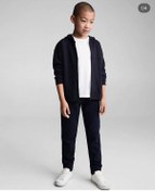 Resim Snook Lacivert Fermuarlı Çocuk Eşofman Takımı Siyah 