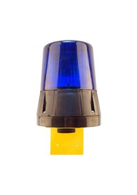 Resim Mesan Ø110 İkaz Lamba Döner Buzzer L Montaj Mavi 220vac Ms 899.5.220vac 