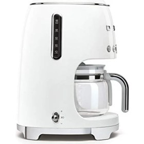 Resim Cekar Store Smeg DCF02WHEU Filtre Kahve Makinesi 50’s Style - Beyaz 