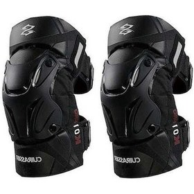 Resim Ko1 Pro 2 Adet Siyah Motosiklet Dizlik Koruyucu, Güvenli Ve Komforlu Sürüş Siyah Siyah 