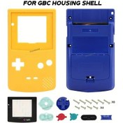 Resim Gaojunshop01 Nintendo Gbc Game Boy Color Sarı Mavi Limited Edition Kasa Butonlar Vida Ekran 