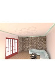 Resim Motifpiyer Lamba Tavan Göbeği MODÜLER-8GEN-EĞRI-DÜZ-9-PARÇA-56CM 