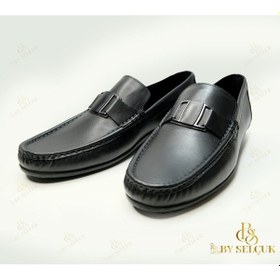 Resim Loafer Analin Deri Siyah 