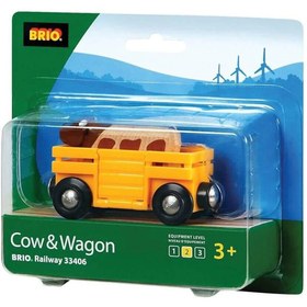 Resim Brio İnek ve Vagon 33406 