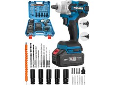 Resim Müller Alman 58 Vf 10 Ah Çift Akülü Avrupa Somun Sıkma Sınıflandırmasında "a" Sınıfında Bakır Sargılı Motor 