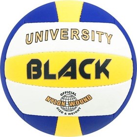 Resim Black University BLK-015 El Dikişli Voleybol Topu Mavi Sarı Mavi - Sarı 