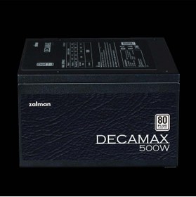 Resim Zalman DECAMAX 500W ZM500-LX3 80+ STANDARD POWER SUPPLY 