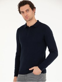 Resim Cacharel Erkek Lacivert Kazak /triko 50257384-vr033 