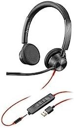 Resim Plantronics Poly Blackwire 3325 Microsoft USB-A ve 3,5 mm Kablolu Kulaklık - 214016-101 
