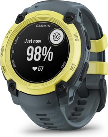 Resim Garmin Instinct® E 40 mm, Sağlam Dış Mekan GPS Akıllı Saat, 24/7 Sağlık İzleme, Bilek Tabanlı Kalp Hızı, 16 Güne Kadar Pil Ömrü, Elektrikli Kireç/Alacakaranlık 