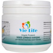Resim VİE LİFE Proteini Azaltılmış Sebze Çorbası 300g 