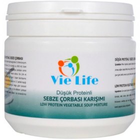 Resim VİE LİFE Proteini Azaltılmış Sebze Çorbası 300g 